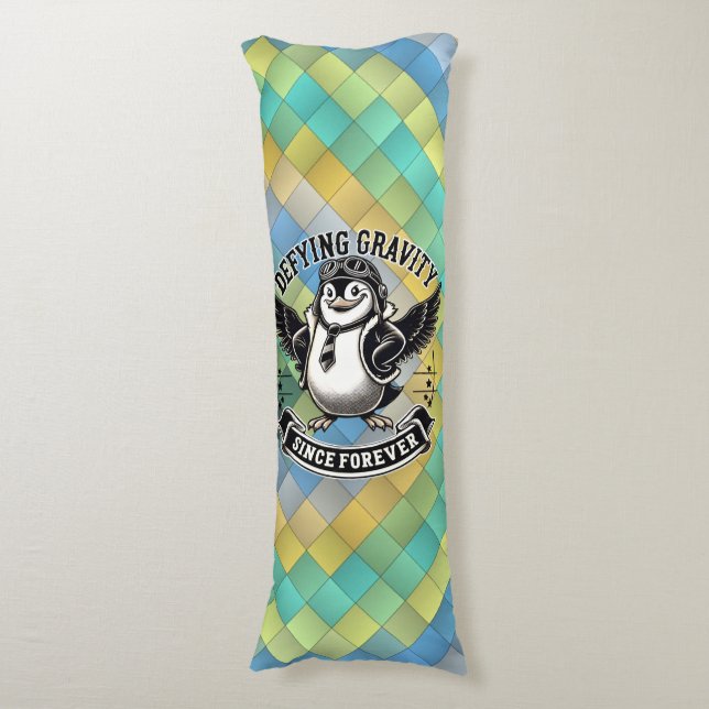 Flygpinguin Kroppskudde (Framsidan Vertikal)
