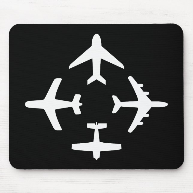 Flygplan 2 Mousepad Musmatta (Framsidan)