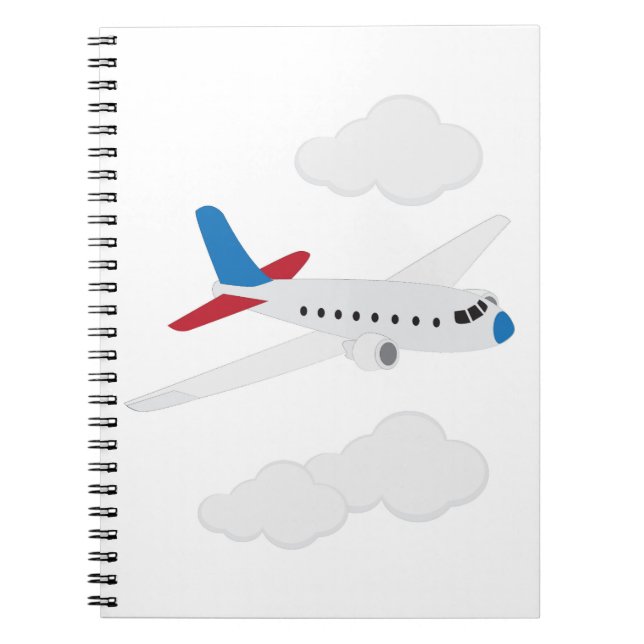 Flygplan Anteckningsbok (Framsidan)
