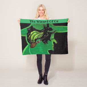 FLYGPLAN AV OZ WICKED WITCH FLEECEFILT