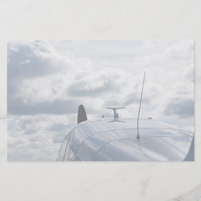 Flygplan Brevpapper (Framsida)