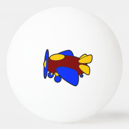 Flygplan Cute Colorroful Tecknad Kids Flygplan Pingisboll