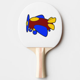 Flygplan Cute Colorroful Tecknad Kids Flygplan Pingisracket