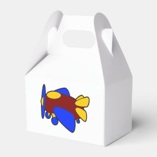 Flygplan Cute Colorroful Tecknad Kids Flygplan Presentaskar