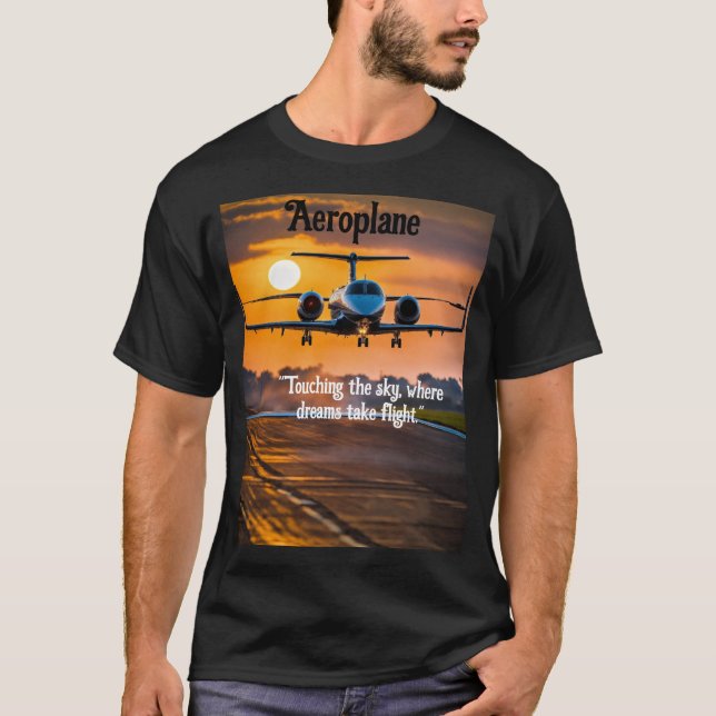 Flygplan Edition T-shirt (Framsida)
