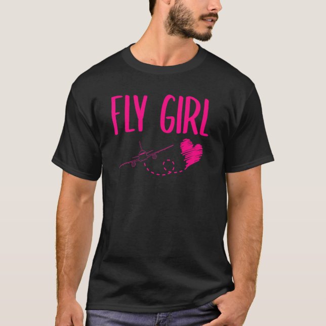 Flygplan flygplan som flyger piloterna Flygplan Al T Shirt (Framsida)
