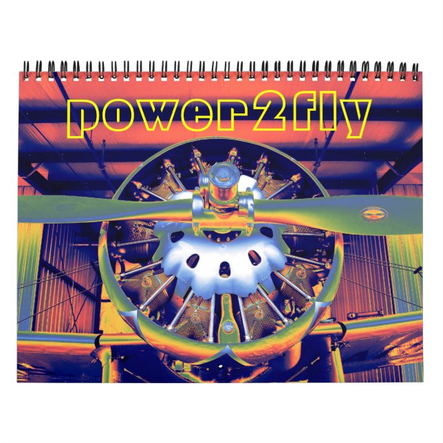 Flygplan/flygplansmotor Kalender 2012 (Omslag)