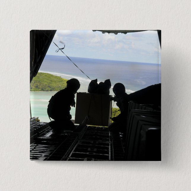 Flygplan för donerade varor knapp (Framsida)