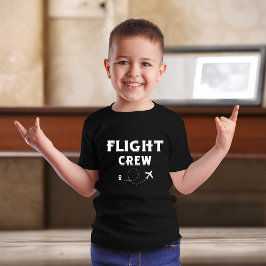 Flygplan för flygbesättningar som flyger med moder t shirt
