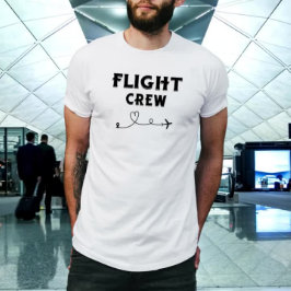 Flygplan för flygbesättningar som flyger med moder t shirt