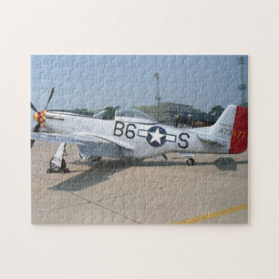 Flygplan för Mustang P-51D Pussel