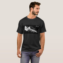 Flygplan för raket X-15 T-shirt
