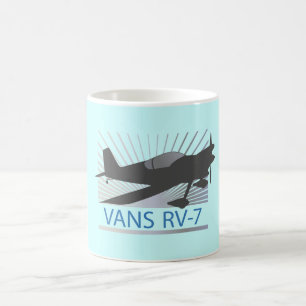 Flygplan för skåpbilar RV-7 Kaffemugg