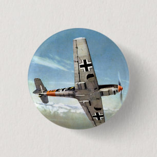 Flygplan för WWII ME-109 i flyg Knapp