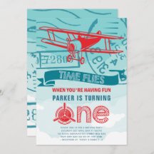 Flygplan Första Födelsedagsfesten