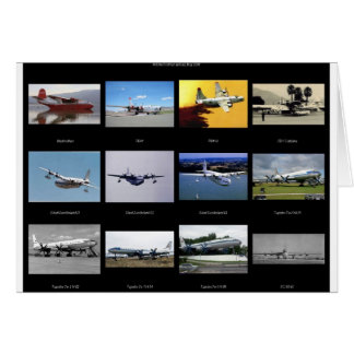 Flygplan Hälsningskort