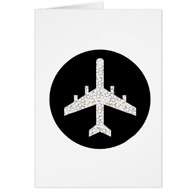 FLYGPLAN HÄLSNINGSKORT (Framsidan)