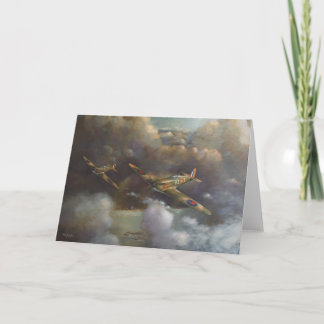 Flygplan - hetlevrad personhälsningkort kort