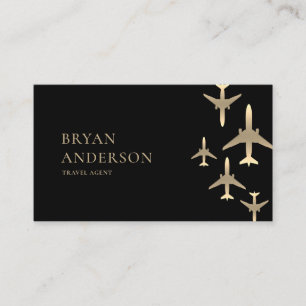 Flygplan i Agent Guld Visitkort