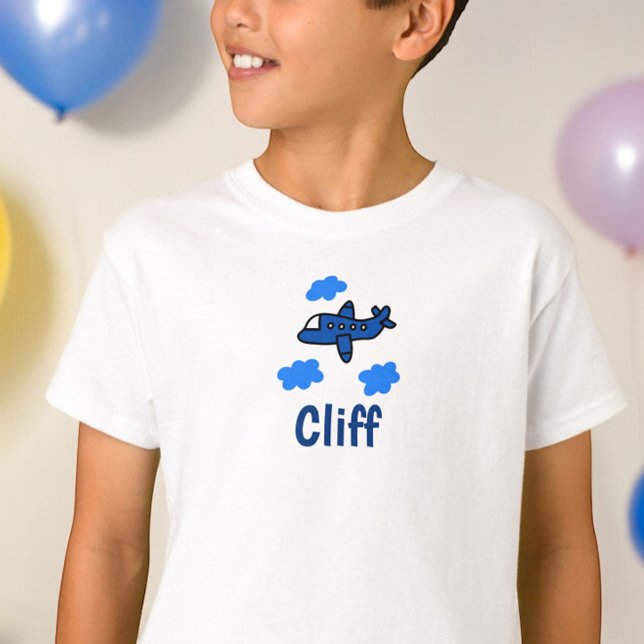 Flygplan i Clouds-Personligen T Shirt (Skapare uppladdad)