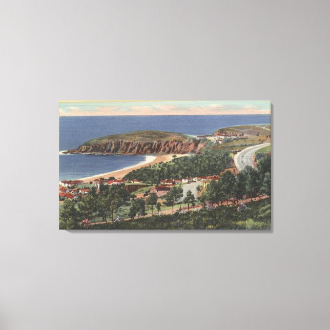 Flygplan i Emerald Bay Canvastryck (Framsida)