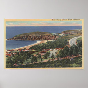 Flygplan i Emerald Bay Poster