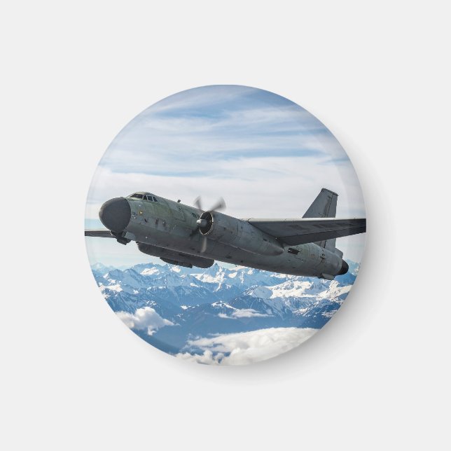 Flygplan i himlen magnet (Framsidan)