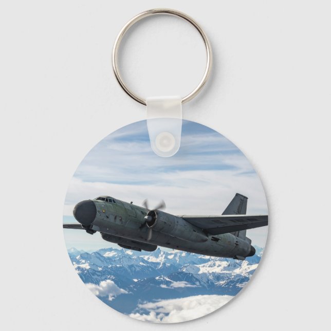 Flygplan i himmel nyckelring (Framsida)