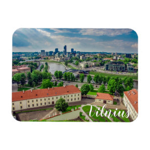 Flygplan i Vilnius, Litauen Magnet