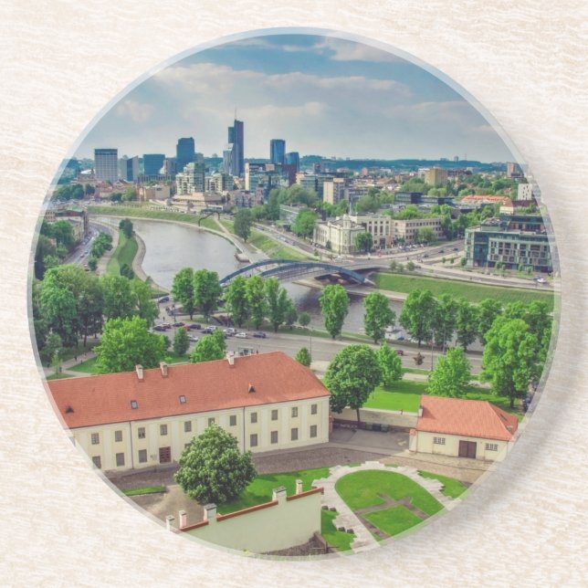 Flygplan i Vilnius, Litauen Underlägg (Framsidan)