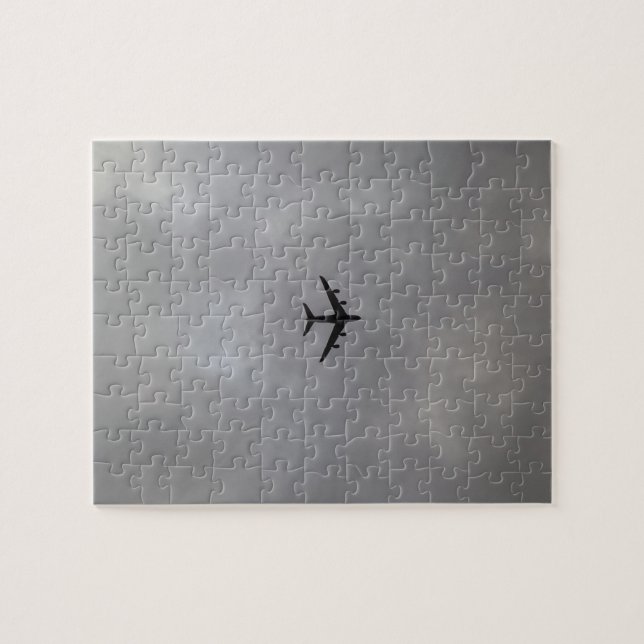 Flygplan Jigszawa Puzzle Pussel (Horisontell)