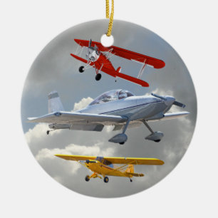 FLYGPLAN JULGRANSPRYDNAD KERAMIK