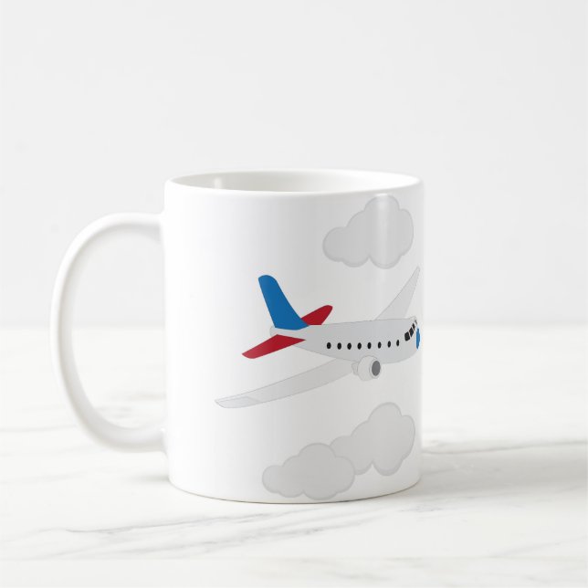 Flygplan Kaffemugg (Vänster)