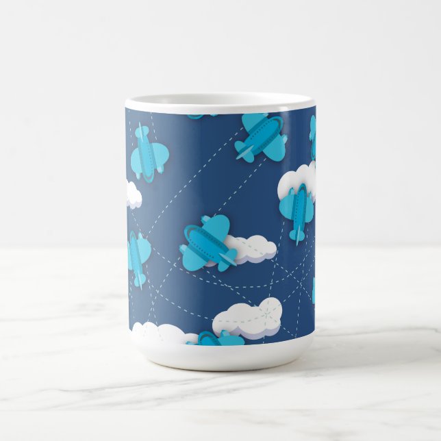 flygplan kaffemugg (Center)