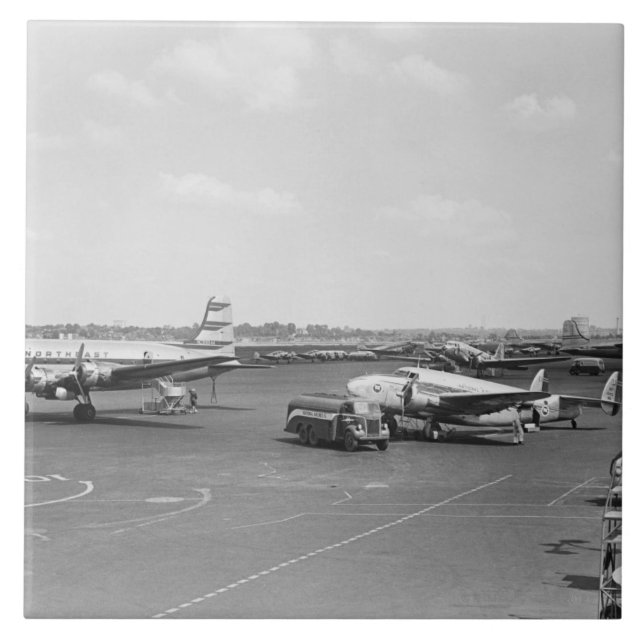 Flygplan Kakelplatta (Framsidan)