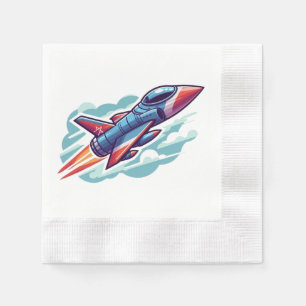Flygplan/kombattant jet pappersservett