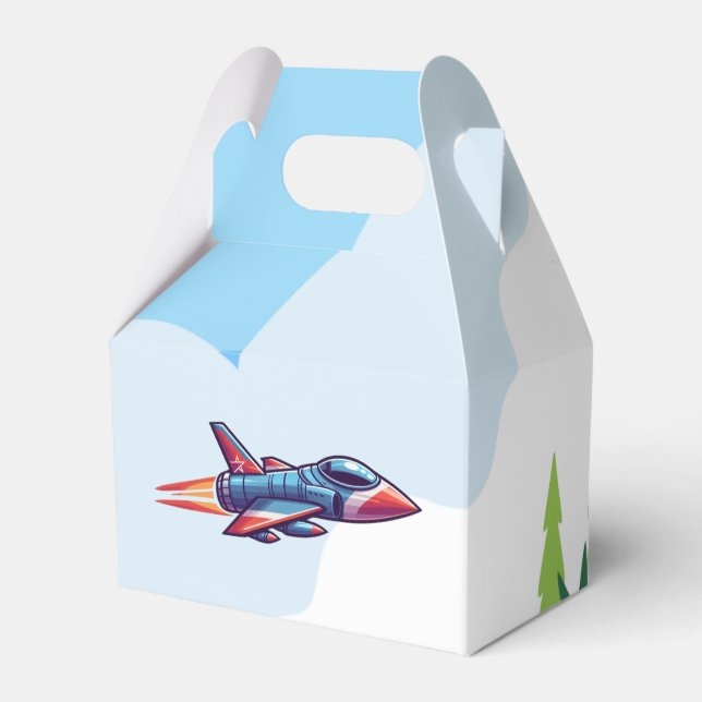 Flygplan/kombattant jet presentaskar (Framsidan Sidan)