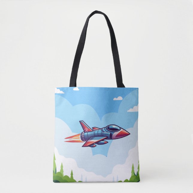 Flygplan/kombattant jet tygkasse (Framsida)