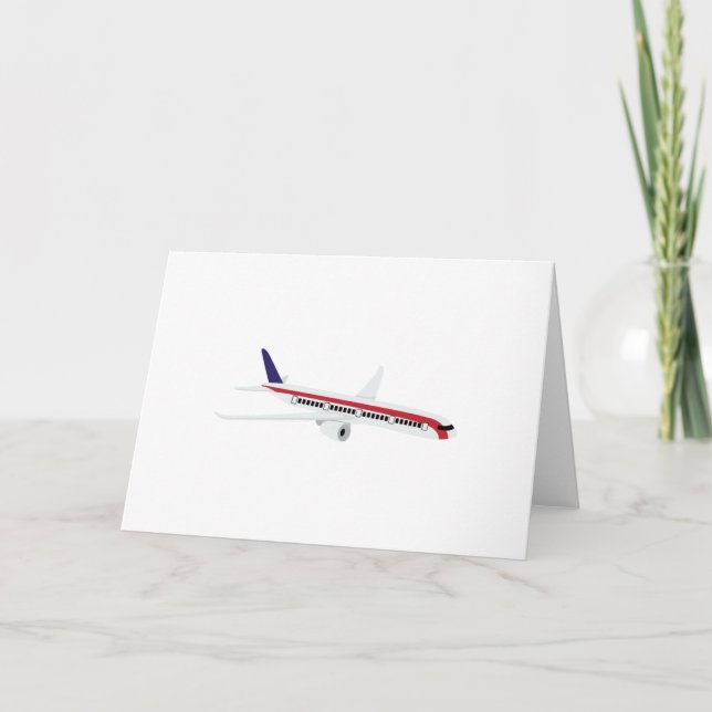 Flygplan Kort (Framsida)