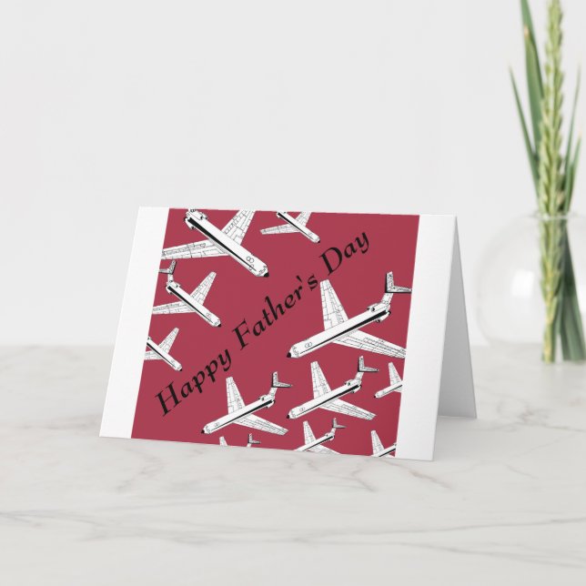 flygplan-kort kort (Framsida)