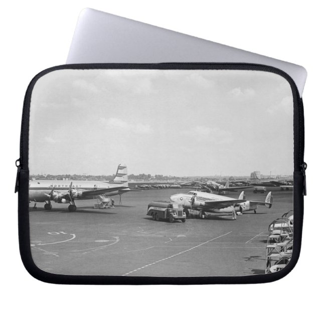 Flygplan Laptop Sleeve (Framsidan)