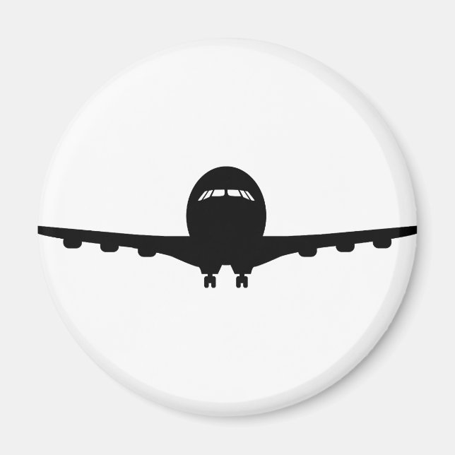 flygplan magnet (Framsidan)