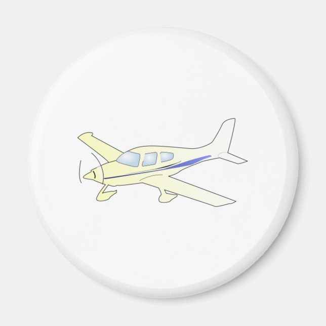 Flygplan Magnet (Framsidan)
