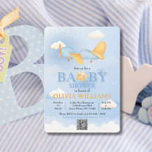 Flygplan, moln och stjärnor, blått, Pojke, rött