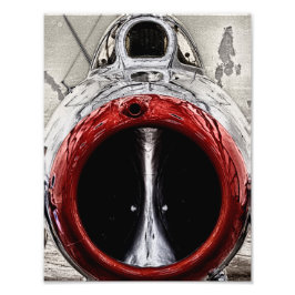 Flygplan näsa fototryck