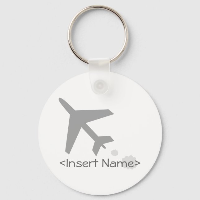 Flygplan Nyckelring (Framsida)