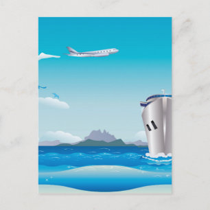 Flygplan och Frakt 2 Vykort