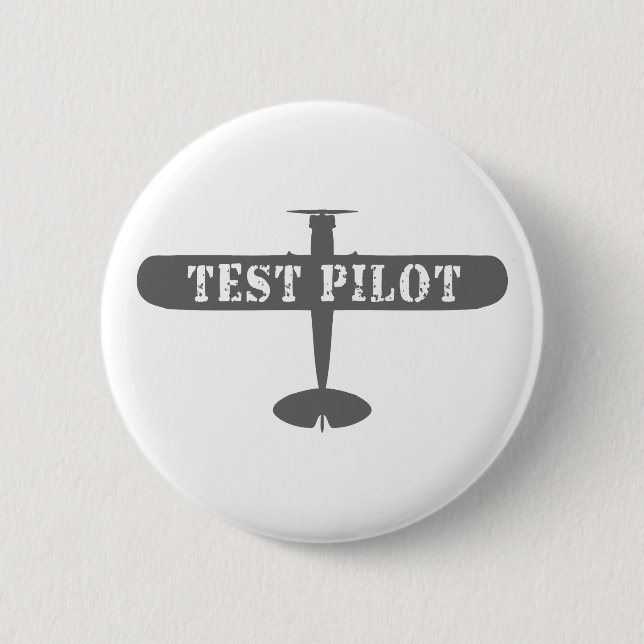 Flygplan och provpilot knapp (Framsida)