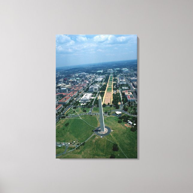 Flygplan över Mall Canvastryck (Framsida)