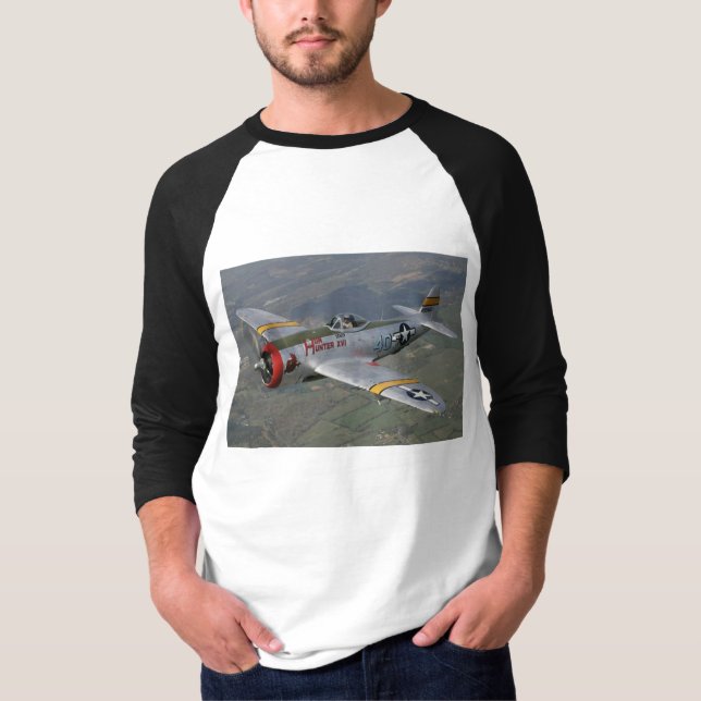 flygplan p-51 tröja (Framsida)